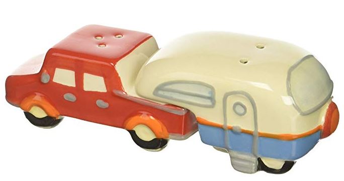 Truck and Camper Salt and Pepper Shakers