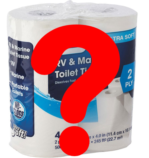 Small Travel Trailer Toilet Paper